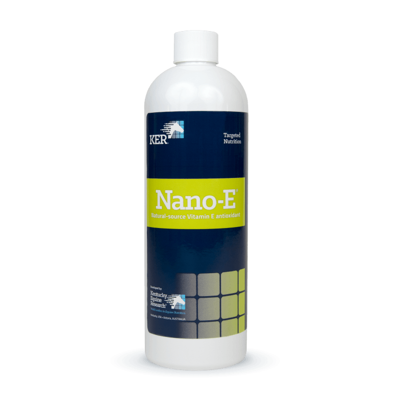 Nano-E vitamin E antioxidant for horses