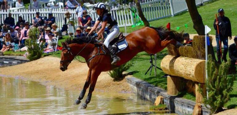 Sophia Landy riding Humble Glory