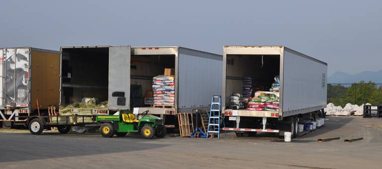 WEG horse feed storage