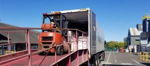 Unloading Feed at WEG